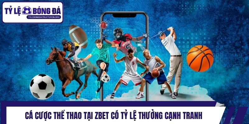 Cá cược thể thao tại Zbet có tỷ lệ thưởng cạnh tranh