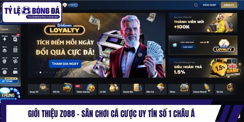 Giới thiệu Zo88 - Sân chơi cá cược uy tín số 1 châu Á